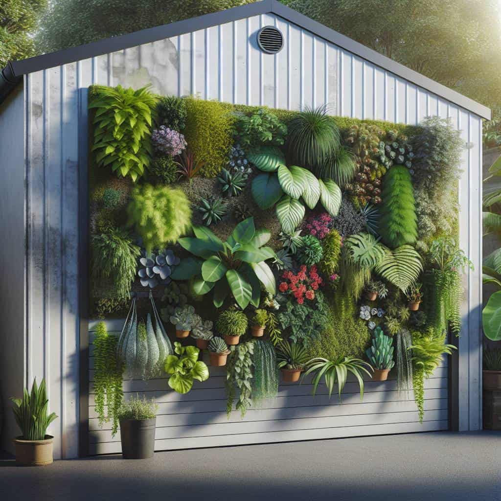 featured a guide to creating a diy vertical garden wall