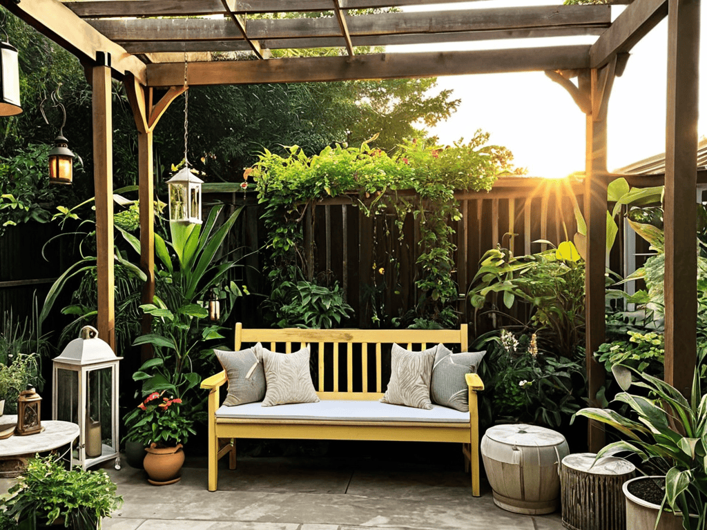 Weaving Patio Harmony outdoors