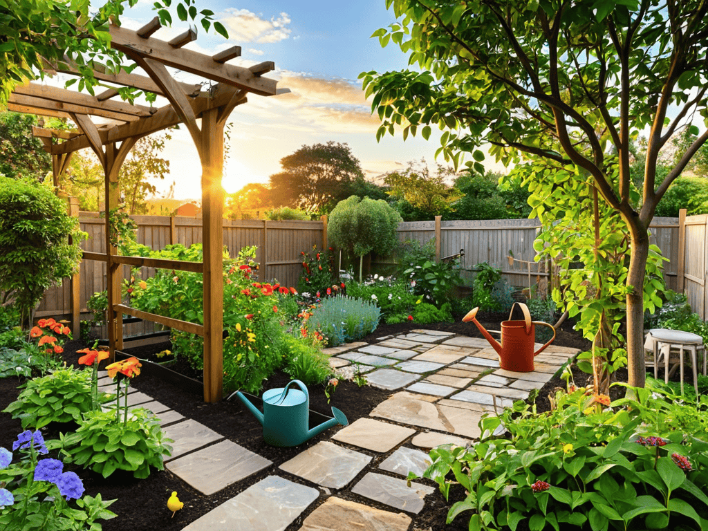 Harmonizing Home Gardening in nature