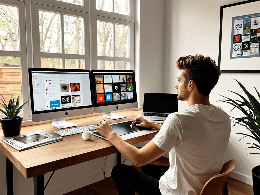 Graphic design for social media tips