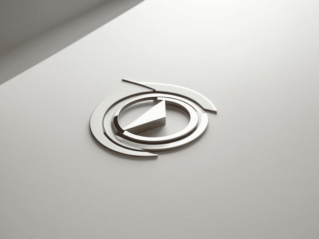 Designing With White Space logo concept