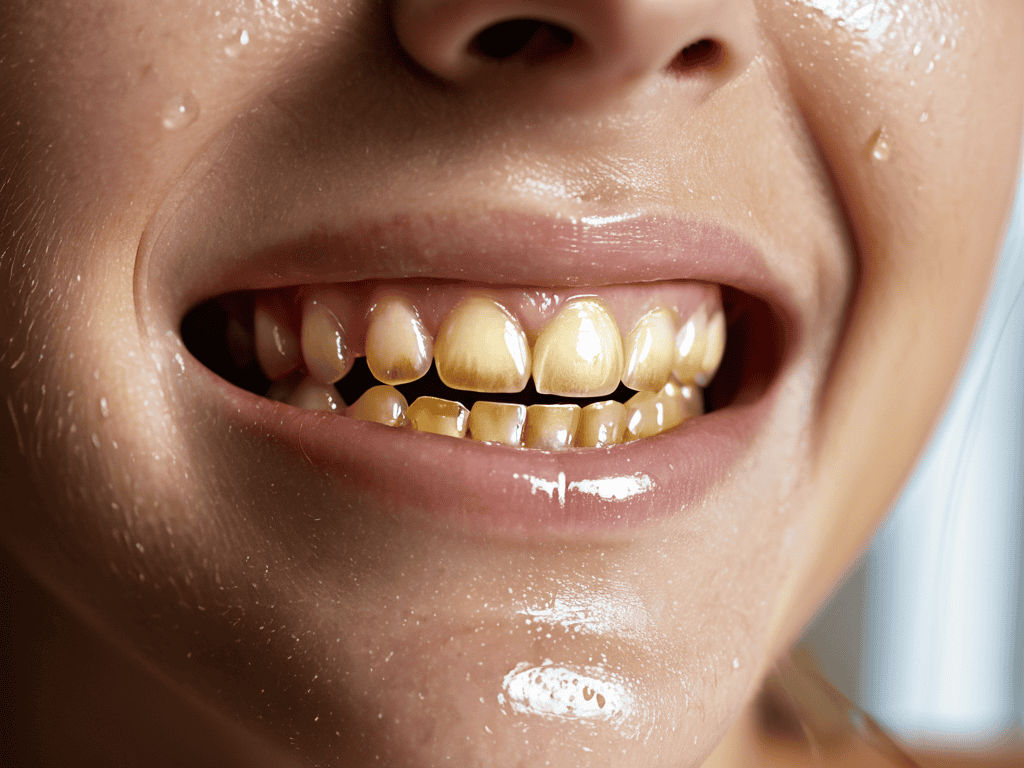 Oil Pulling Teeth Whitening Treatment