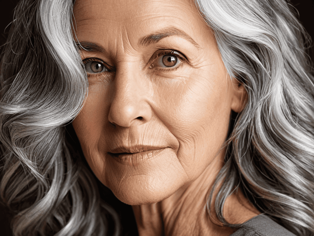 Transitioning to Gray Hair naturally occurs
