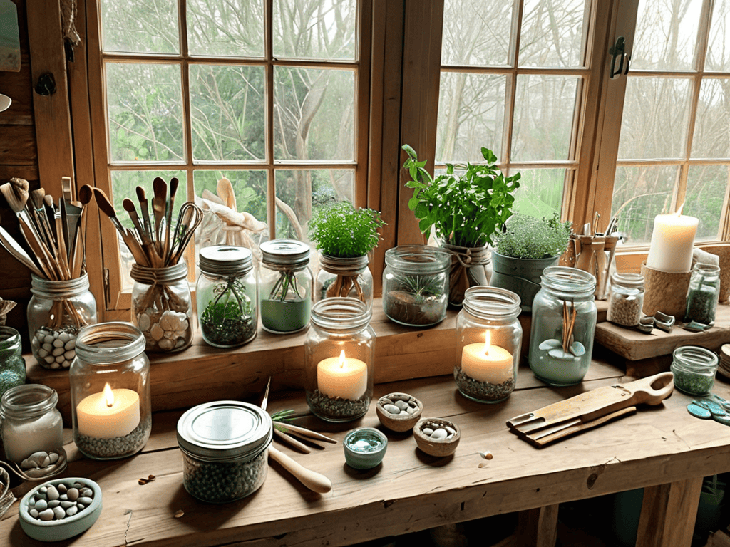 Upcycling Glass Jars creative reuse