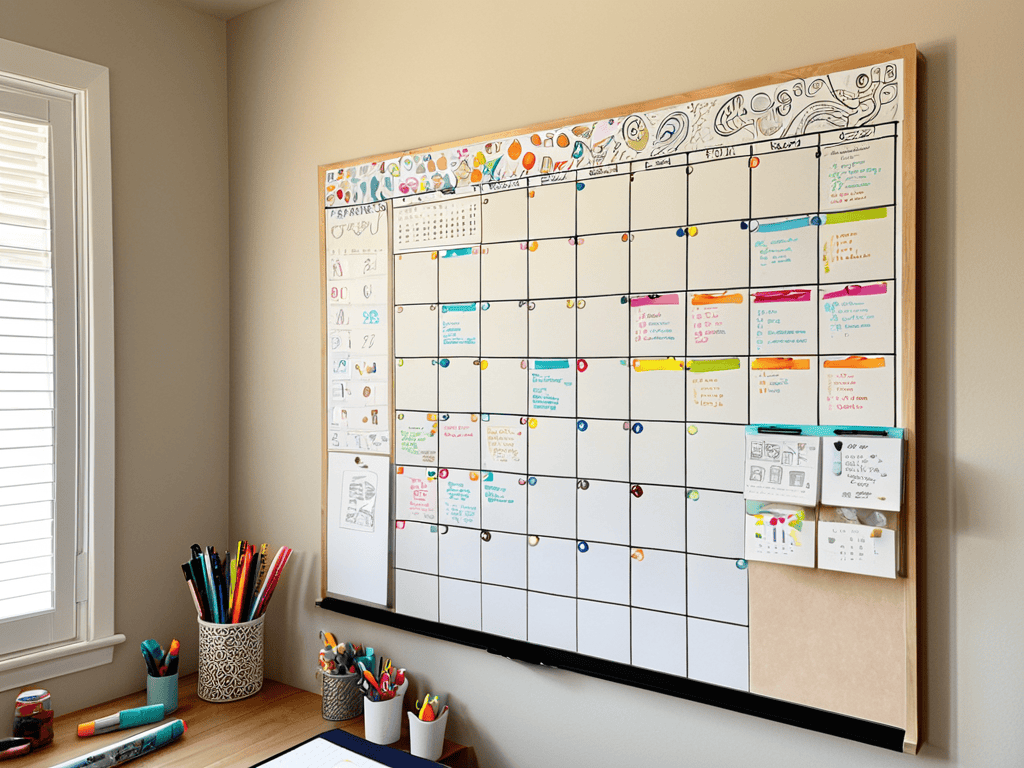 Weaving Harmony in Dry Erase Board