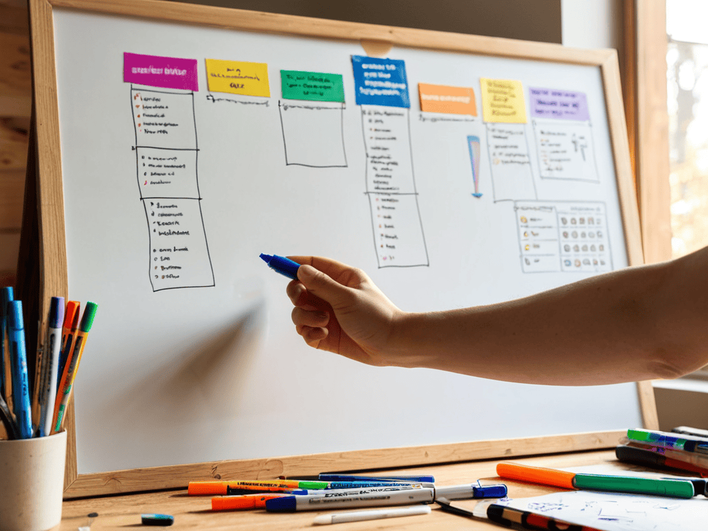 Harmonizing dry erase board creativity