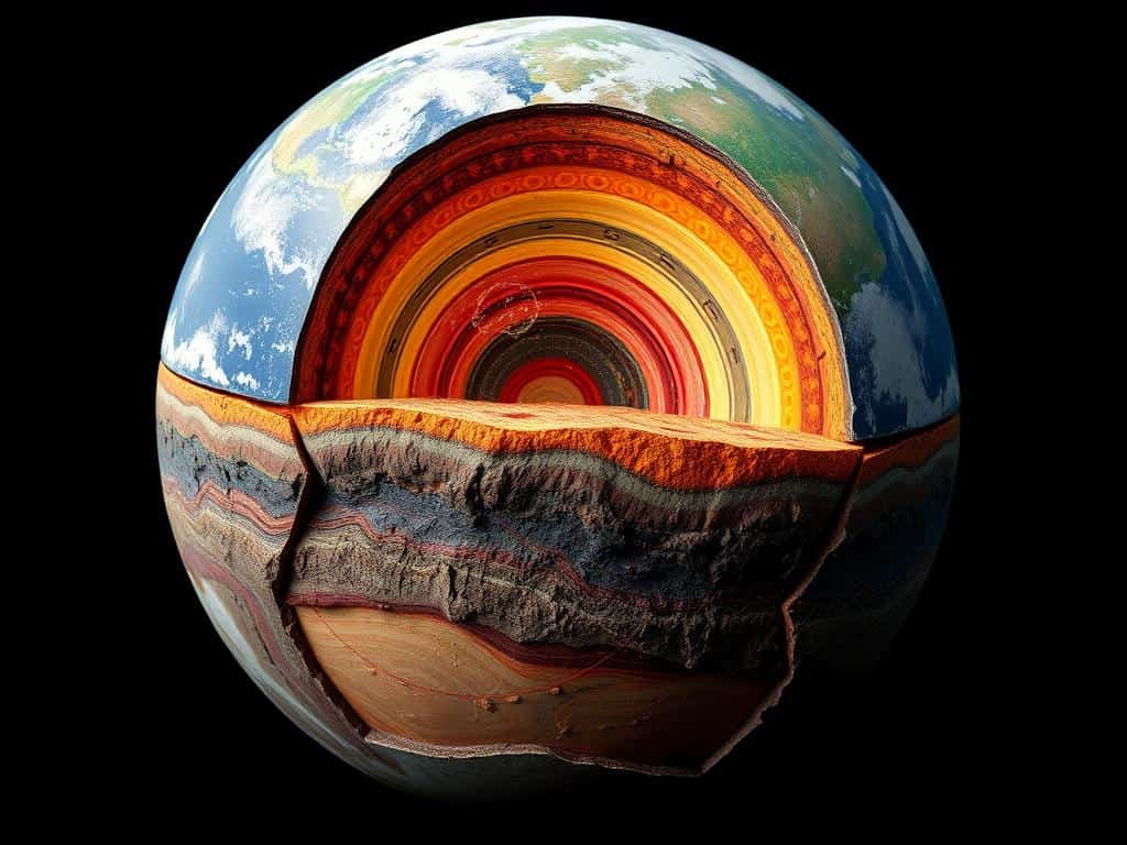 Earth's layers and their geological processes