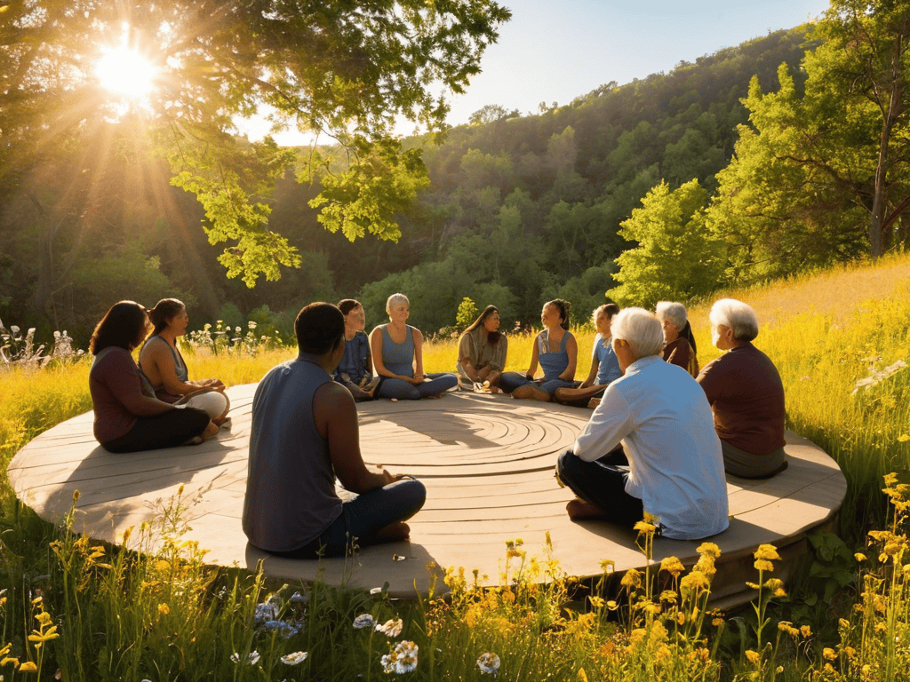Embracing Shared Emotional Relief Together