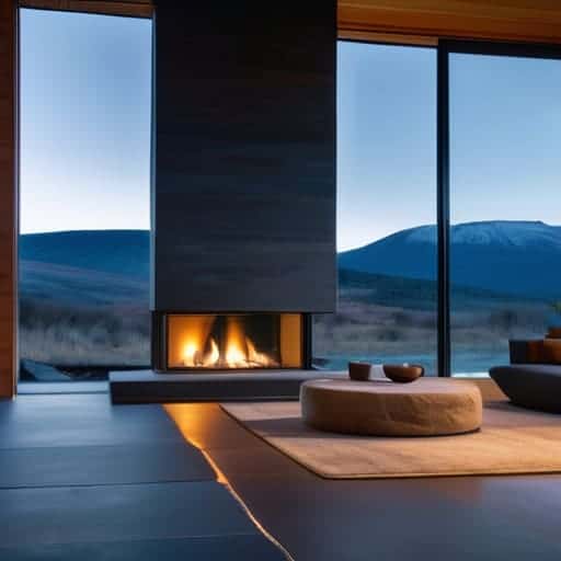 Thermal Inertia in Fireplace Construction the Slow Release