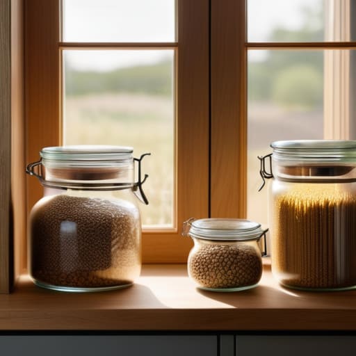 Ways to organize a small kitchen pantry.