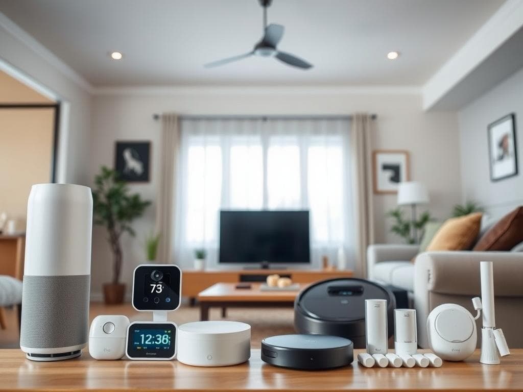 smart security devices, home gadgets, smart technology
